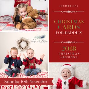 photos of children in Christmas scenes