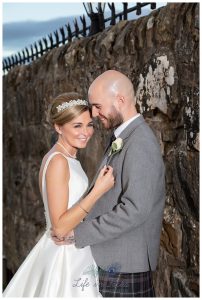 Bride and groom wedding photo Life in Focus Portraits wedding photography Loch Lomond Argyll and Bute