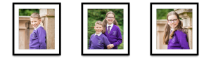framed school photos brother and sister siblings Lennox Primary School Alexandria Life in Focus Portraits school photography West Dunbartonshire