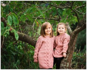 sisters outdoor child photography session Life in Focus Portraits family photographer Luss Loch Lomond